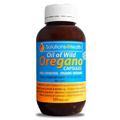 120 Capsules – Oil of Wild Oregano