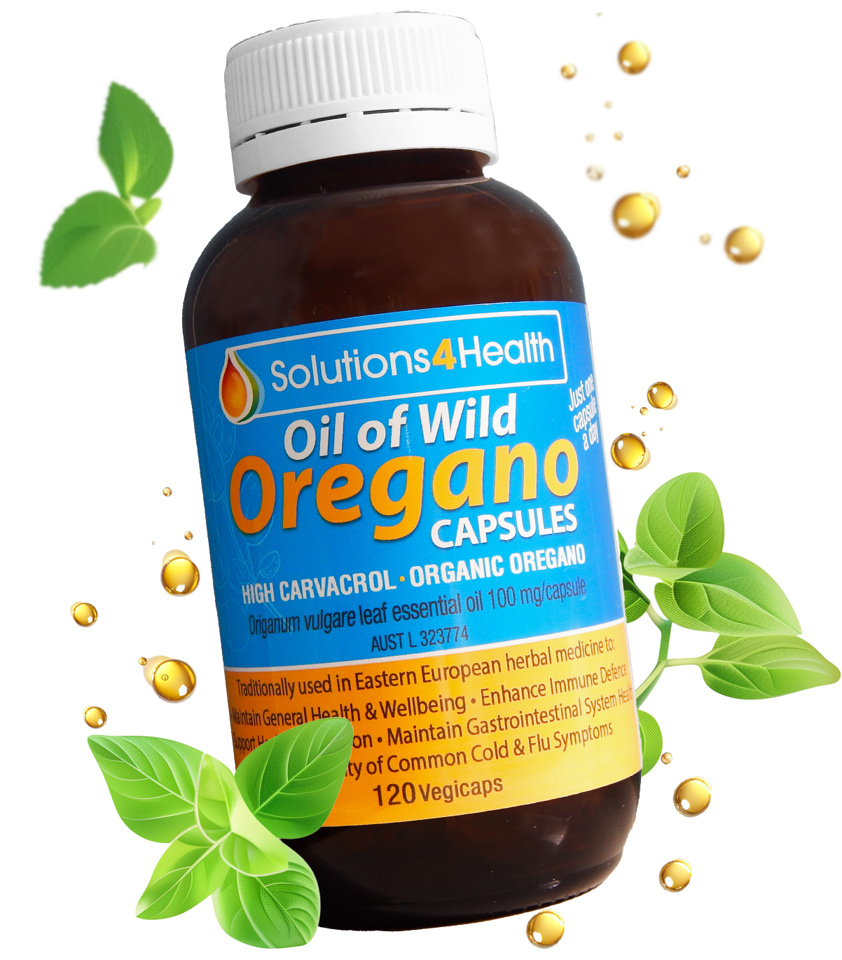 120 Capsules – Oil of Wild Oregano