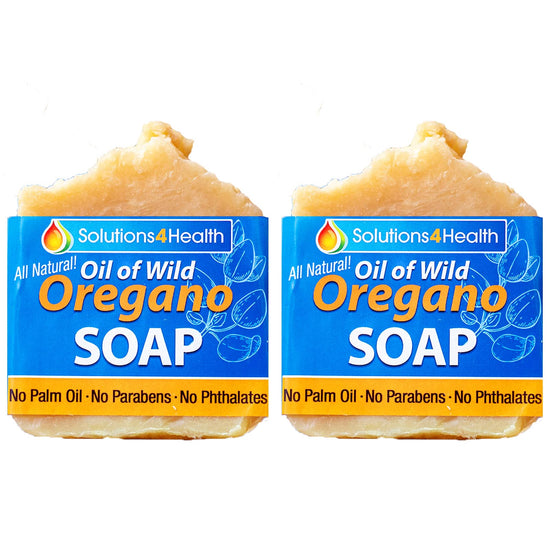 two bars of Oil of Wild oregano soap