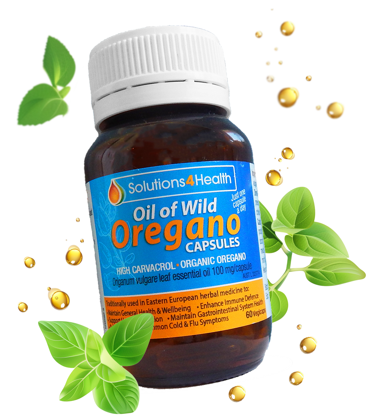 60 Capsules – Oil of Wild Oregano