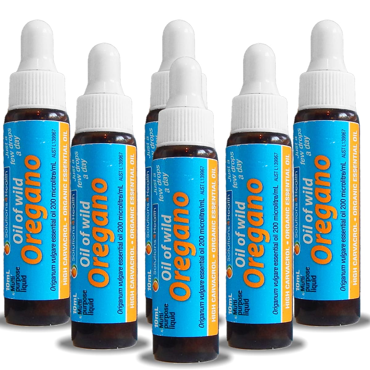 6 bottles of Oil of Wild Oregano 10ml