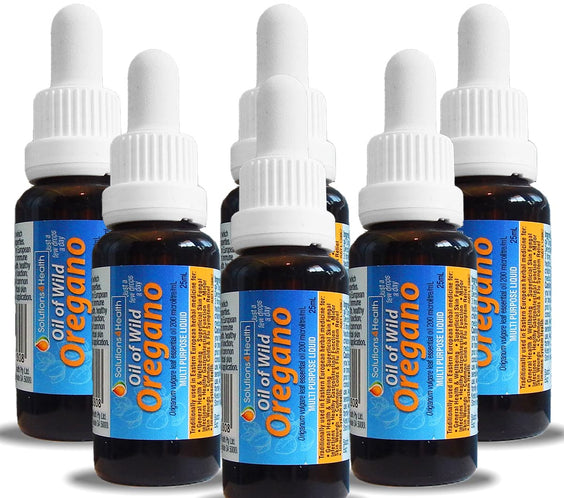 6 Bottles of Oil of Wild Oregano 25ml 