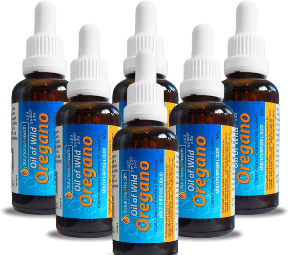 6 Bottles of Oil of Wild Oregano 50ml 