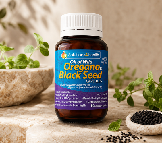 Oil of Wild Oregano & Black Seed 60 Capsules