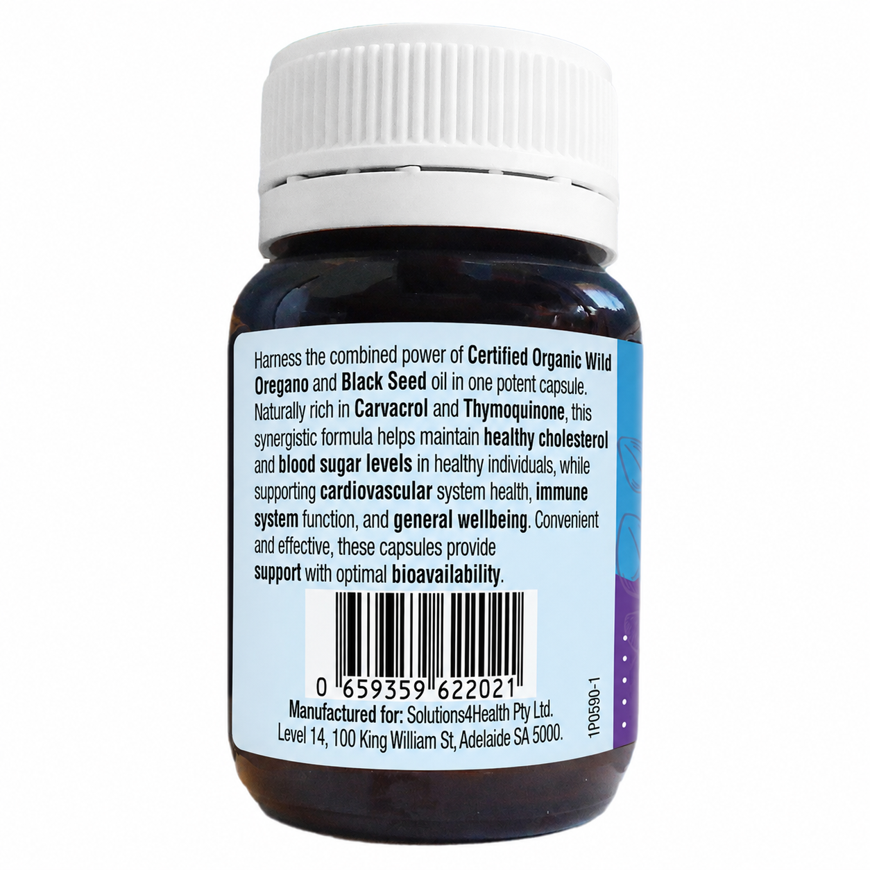 Oil of Wild Oregano & Black Seed 60 Capsules