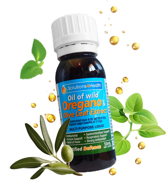 50ml Bottle – Oil of Wild Oregano & Olive leaf Extract - Fortified Defence