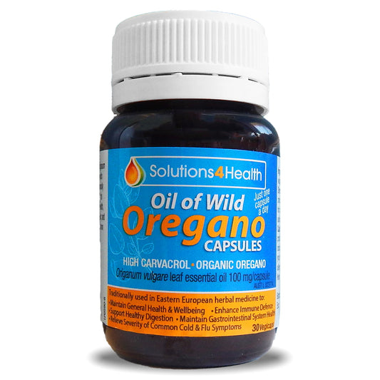 Oil of Wild Oregano 30 Capsule bottle