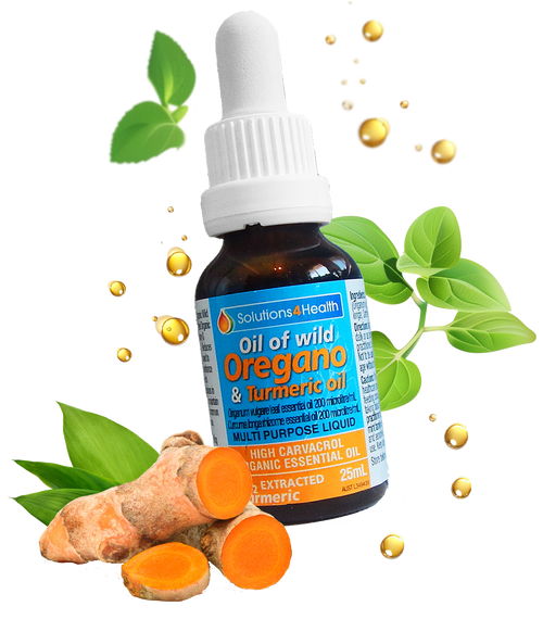 25ml bottle - Oil of Wild Oregano & Turmeric Oil