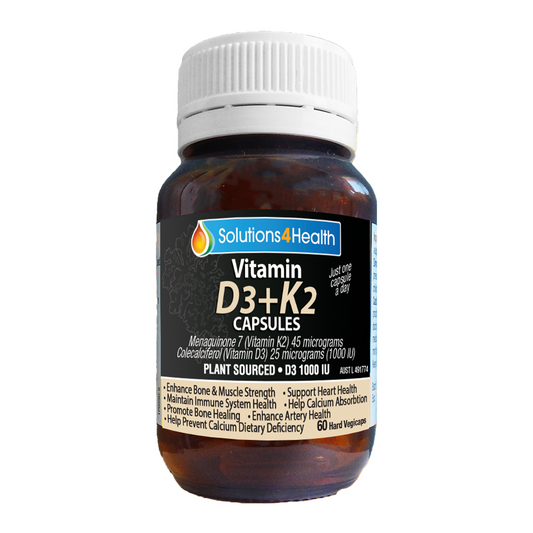 Vitamin D3 + K2 Capsules