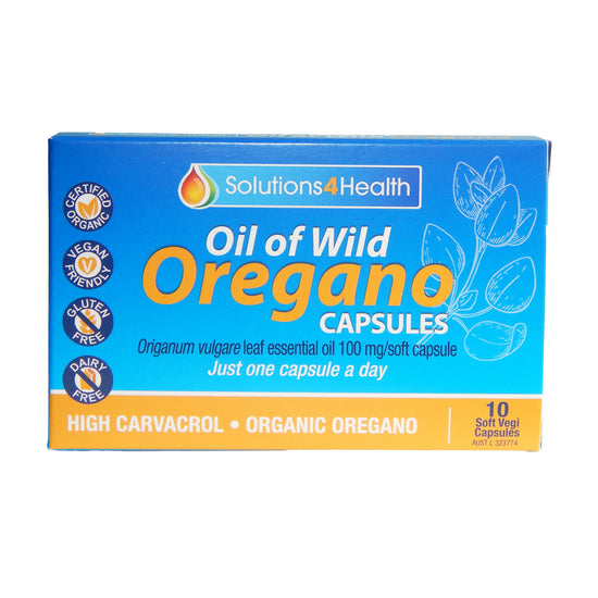 10 Capsule Blister Pack – Oil of Wild Oregano - Twin Pack