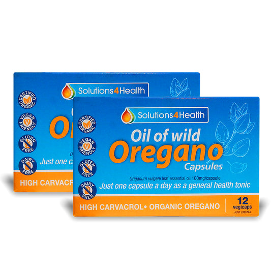 12 Capsule Blister Pack – Oil of Wild Oregano - Twin Pack