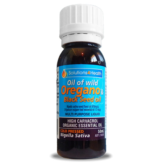 50ml Bottle - Oil of Wild Oregano & Black Seed Oil