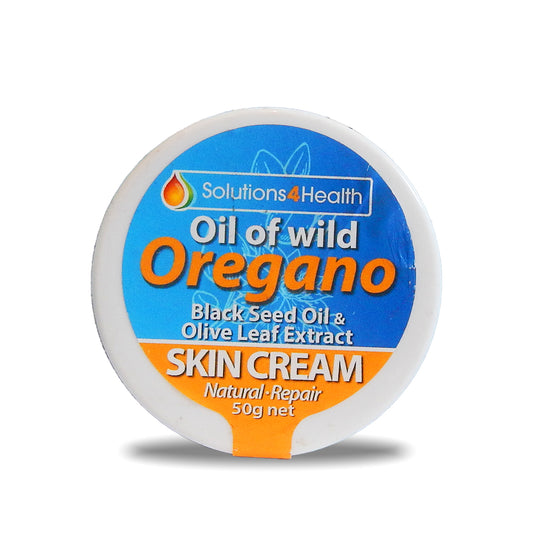 Oil of Wild Oregano Skin Cream with Black Seed Oil & Olive Leaf Extract